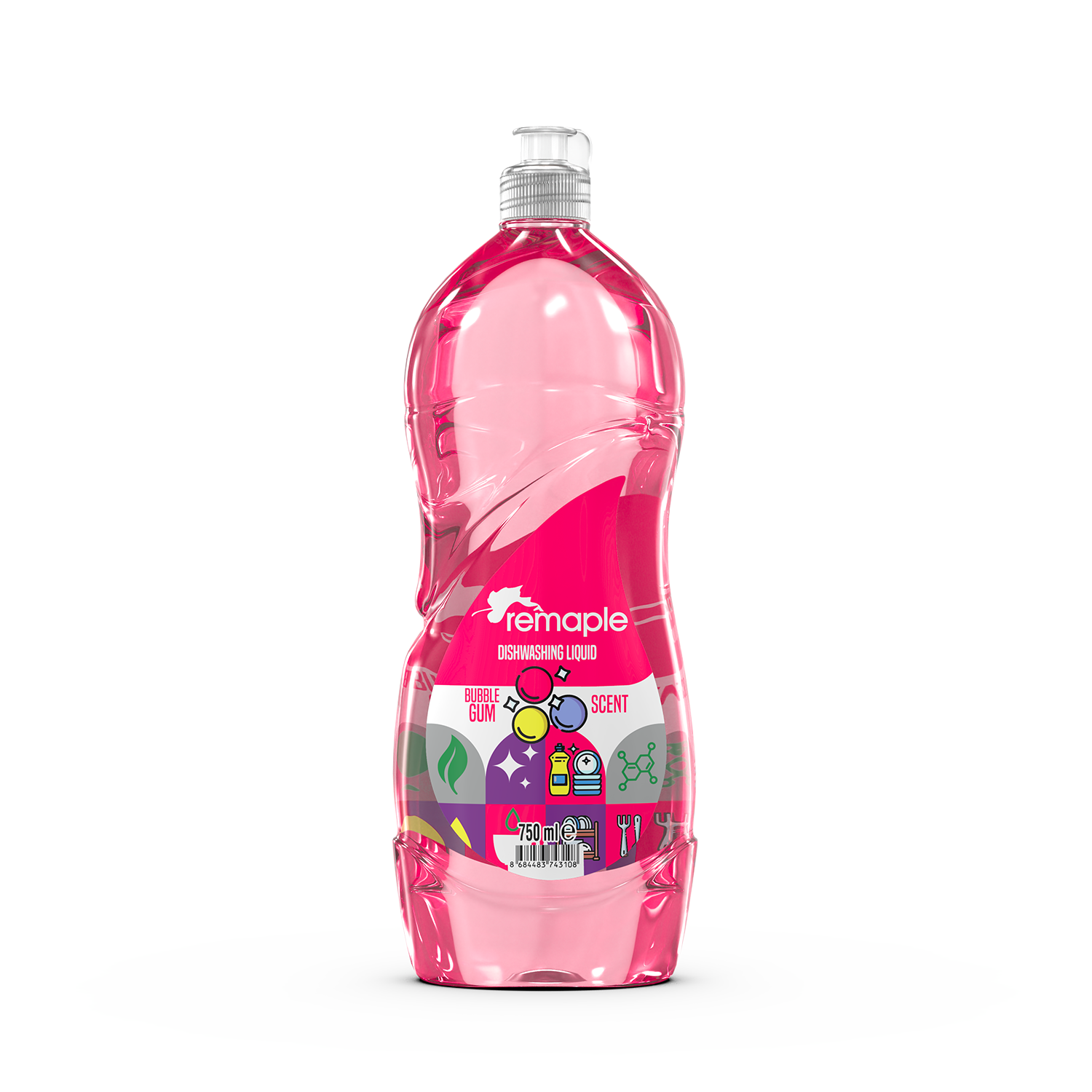 Dishwashing Liquid - Buble Gum - Image 3